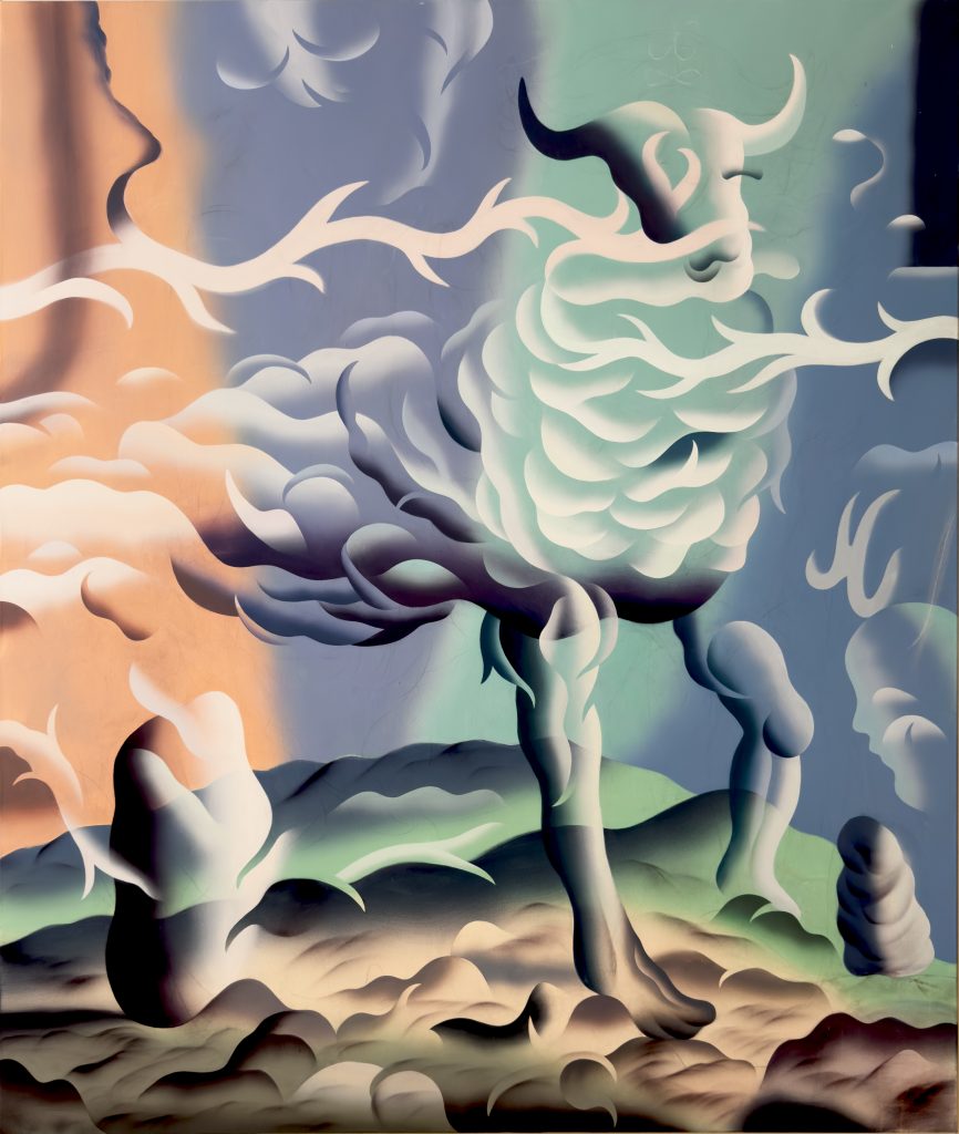 Bullish, 145x170 cm